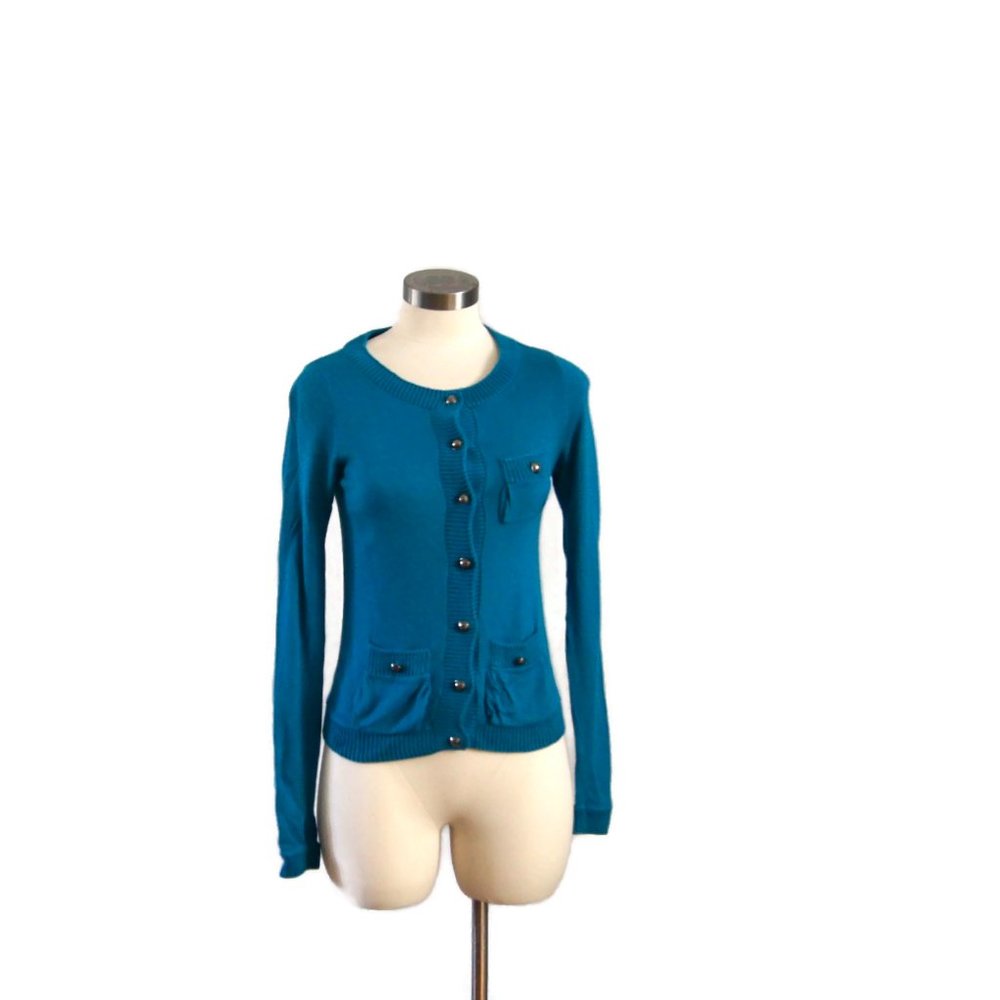 Martin & OSA Cardigan 2% Cashmere Button Cardigan